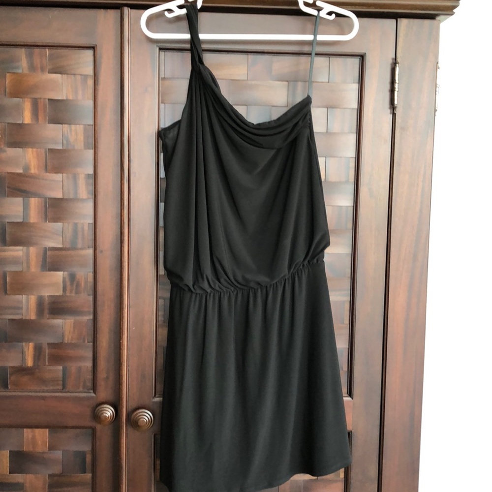 Black cocktail dress
